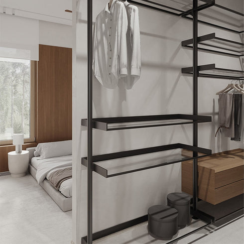 Brede Low Headboard Cotton Linen Fabric Minimalist Bed Frame